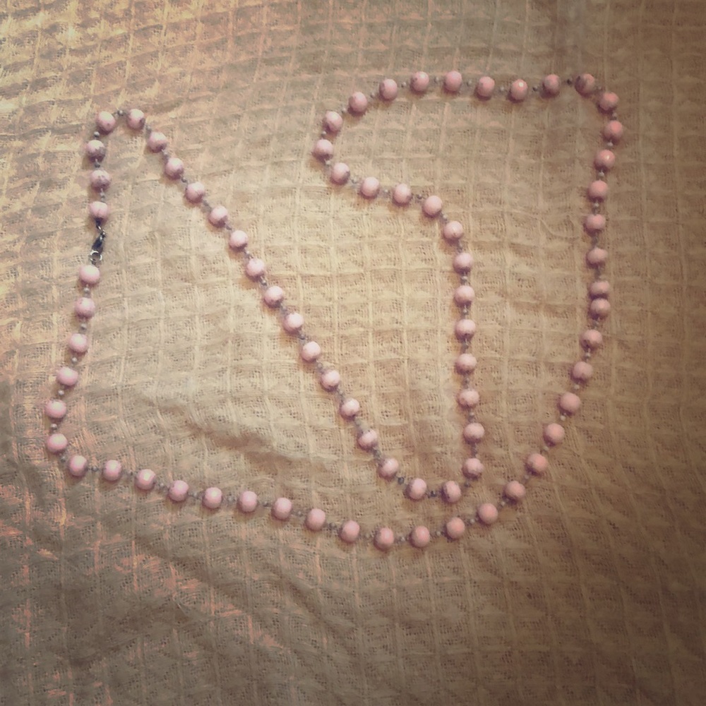 💖Light pink necklace💖